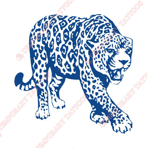 South Alabama Jaguars Customize Temporary Tattoos Stickers NO.6182